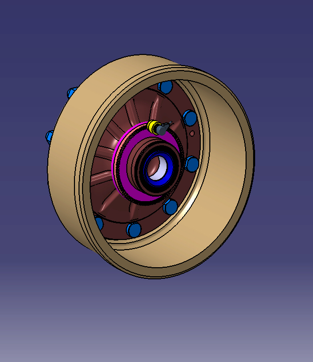 MOYEU TAMBOUR ABS轮胎